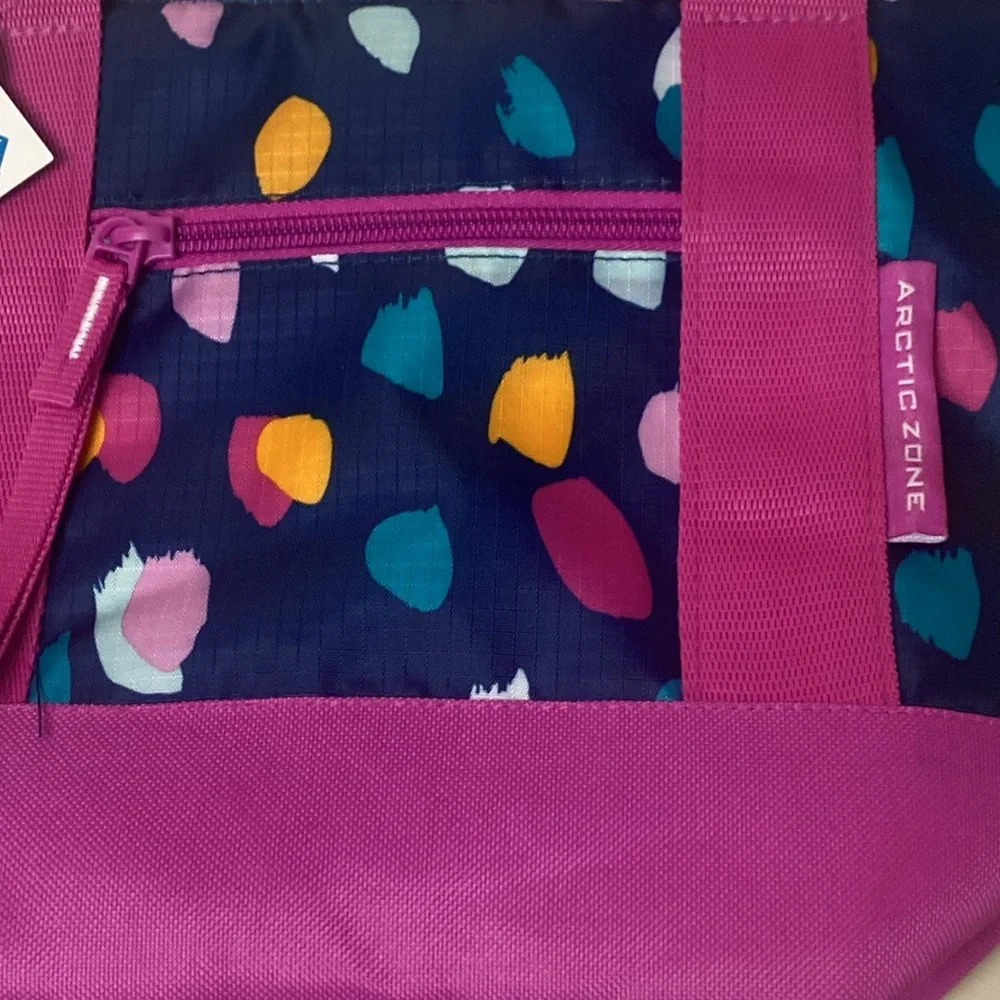 Arctic Zone 8-Can Insulated Tote Cooler NWT Leak Proof Shoulder Carry